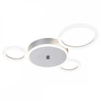 Потолочная светодиодная люстра Escada Saturn 10268/4LED Silver