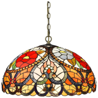 Светильник подвесной в стиле тиффани со светодиодными лампами E27, комплект от Lustrof. №310030-623522