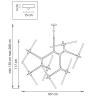 Люстра с Led лампочками в комплекте Lightstar 742147+Lamps 