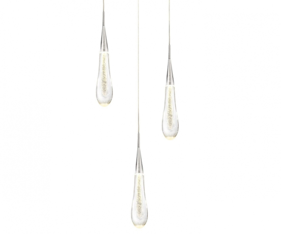Подвесной светодиодный светильник Kink Light Гутта 07861-3AS,02 