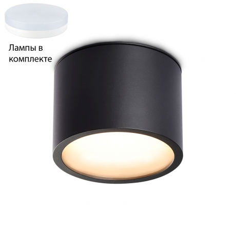 Встраиваемый светильник с лампочкой Ambrella light TN6551+Lamps 