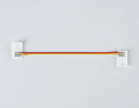 5шт. Соединитель гибкий двухсторонний для светодиодной ленты 2835 12/24V (3 конт.) 150 мм Ambrella light ILLUMINATION LED GS7651
