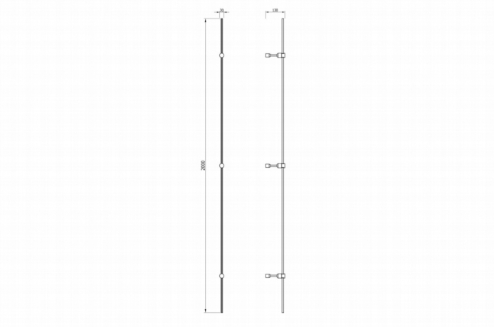 Основание для магнитной модульной системы CODE 1.2 Donolux DL20223L2000 Black 