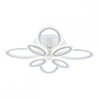 Потолочная диммируемая люстра с пультом ДУ Escada Koleria 10207/8LED White