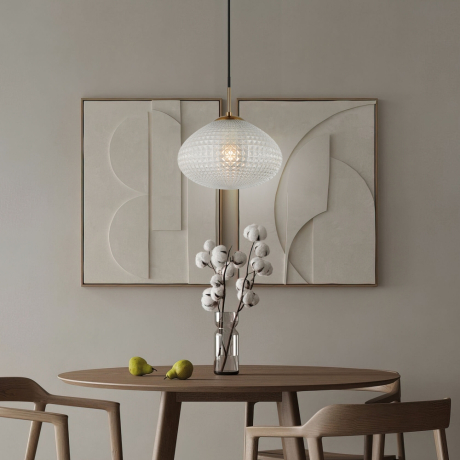 Подвесной светильник Eurosvet Gem 50263/1 прозрачный 