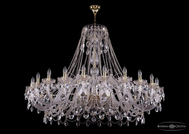 1411/24/530/G Подвесная люстра Bohemia Ivele Crystal 