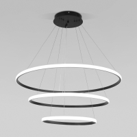 Подвесная люстра с пультом ДУ Eurosvet Collars 90264/3 черный