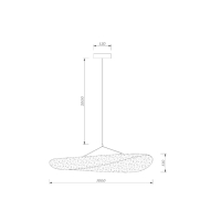 Подвесной светильник Divinare Fiamma 5866/06 SP-35