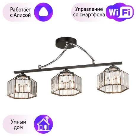 Люстра потолочная Velante с поддержкой Алиса 236-107-03-A 