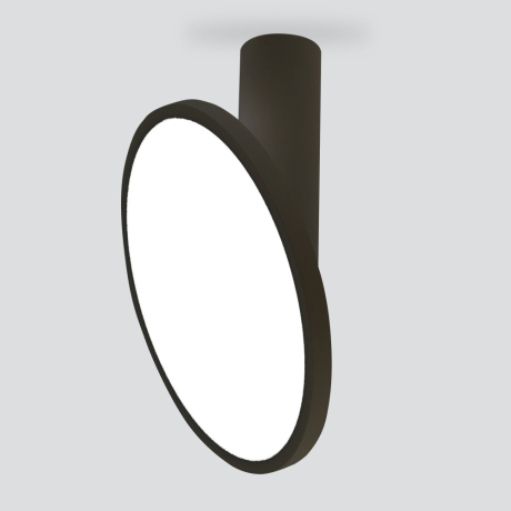 Накладной потолочный светодиодный светильник Elektrostandard Brain DLS029 12W 4200K черный матовый (a047772) 