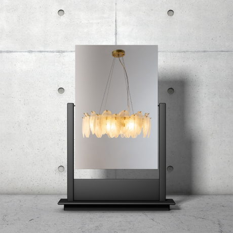 Подвесная люстра Arte Lamp EVIE с поддержкой Алиса A4052SP-8SG-A 