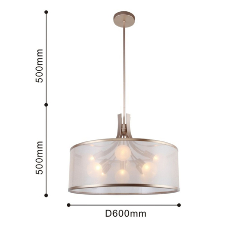 Подвесная люстра Favourite Himiko с поддержкой Маруся 2551-9P-М 