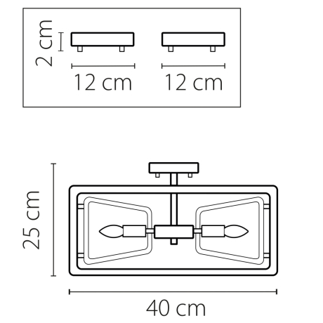 Потолочный светильник Lightstar с поддержкой Алисы, Regolo 713347 