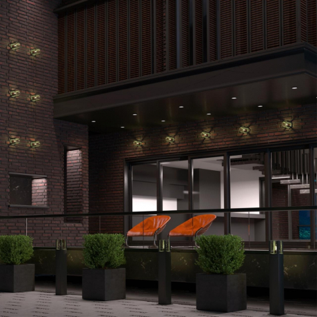 Настенные уличные светильники