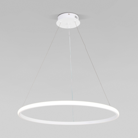 Подвесная люстра с пультом ДУ Eurosvet Collars 90264/1 белый 