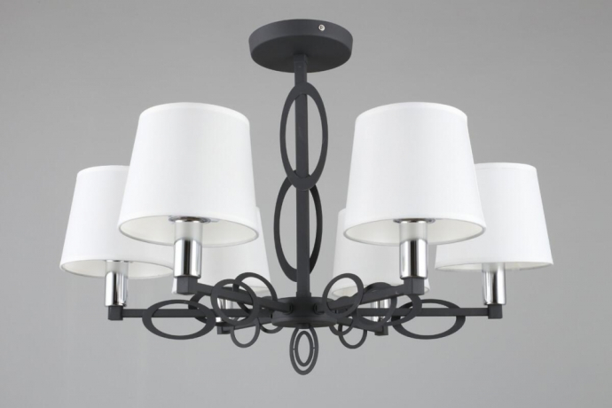 Люстра с поддержкой Алисы потолочная Omnilux OML-64907-06-A 