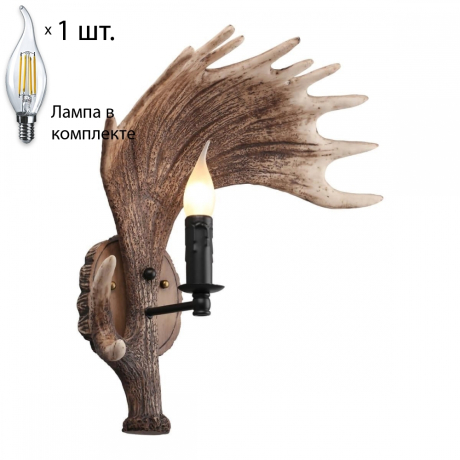 Бра с лампочкой Omnilux OML-52201-01+Lamps 