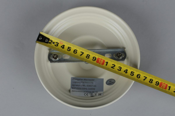 Люстра потолочная с лампочками Omnilux OML-50807-03+Lamps 