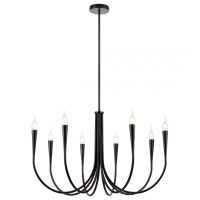 Cветильник подвесной, E14, 8x40W Velante Классический стиль 368-023-08