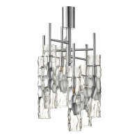 Люстра на штанге с лампочками CRYSTAL LUX Primavera PL6 Chrome+Lamps