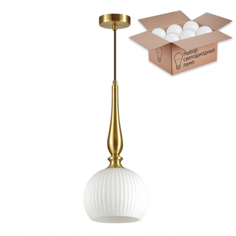 Светильник с лампочкой Odeon Light Runga 4767/1+Lamps 