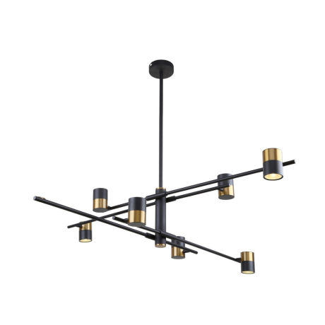 Люстра на штанге с лампочками  F-Promo Chart 3092-8P+Lamps Gu10 