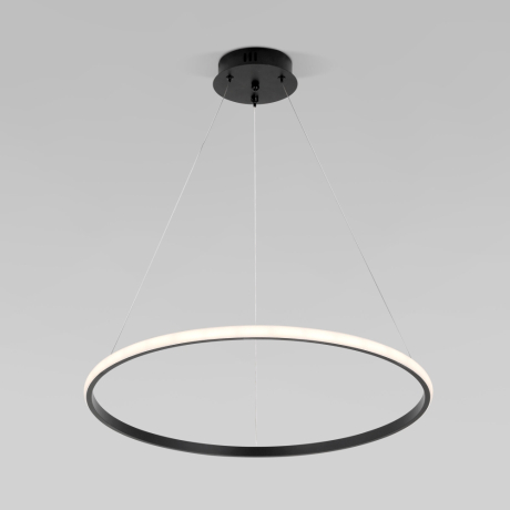 Подвесная люстра с пультом ДУ Eurosvet Collars 90264/1 черный 