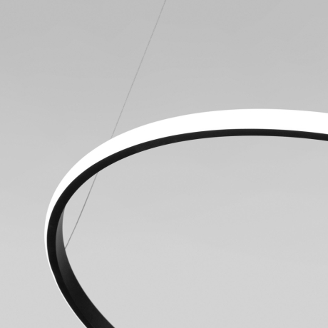 Подвесная люстра с пультом ДУ Eurosvet Collars 90264/1 черный 