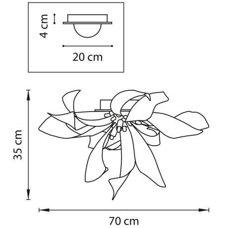 Люстра потолочная с Led лампочками в комплекте Lightstar 754166+Lamps 