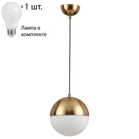 Светильник с лампочкой Odeon Light Pinga 4960/1A+Lamps 