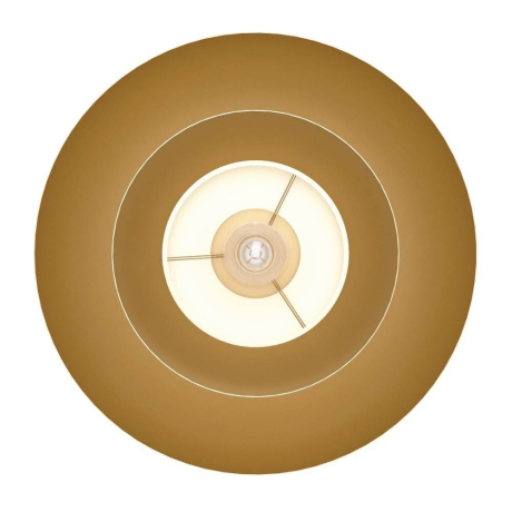 900848 Потолочный светильник CENCIARA, 1X40W (E27), H180, ?400, сталь, черный / сталь, матовая латунь, золотой Eglo 