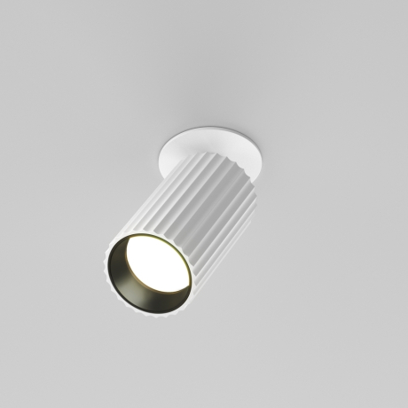 Встраиваемый светильник на штанге Maytoni Technical Calipso C110CL-01-GU10-W 