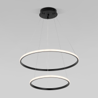 Подвесная люстра с пультом ДУ Eurosvet Collars 90264/2 черный