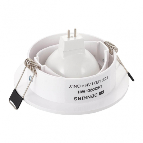 Встраиваемый поворотный светильник Denkirs DK3020-WH 