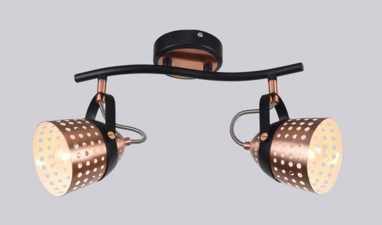 Спот Escada 1138/2A E14*40W Black/Copper MARTIN 