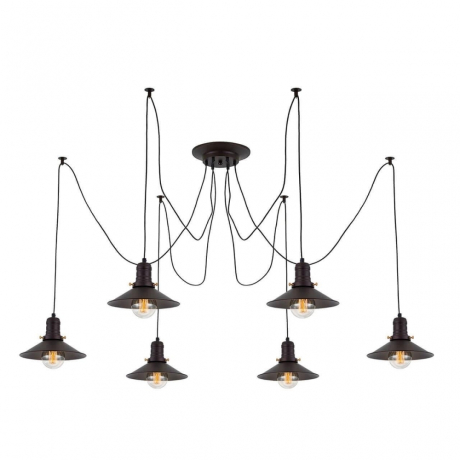 Подвесная люстра-паук Citilux Эдисон CL451062 