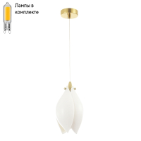 Подвесной светильник с лампочкой CRYSTAL LUX FLOWERS SP1+Lamps