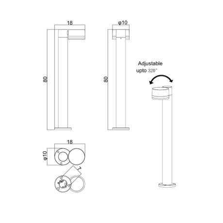 Ландшафтные светильники