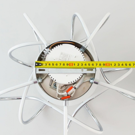 Потолочная светодиодная люстра с голосовым управлением Citilux Джемини Смарт CL229A151E 