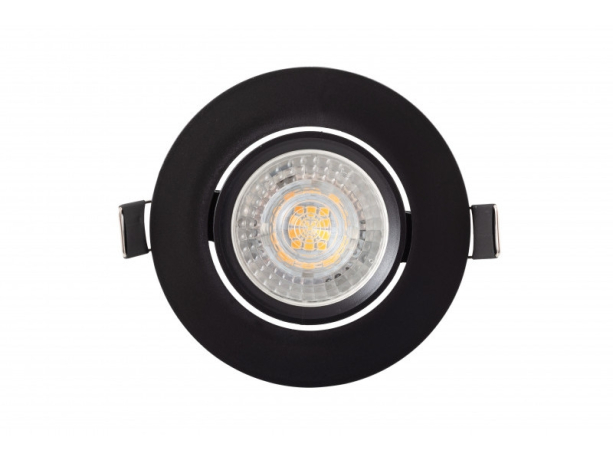 Встраиваемый поворотный светильник Denkirs DK3020-BK 