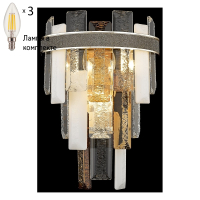 Бра с лампочками Wertmark WE115.03.301+Lamps
