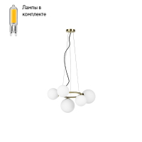 Люстра подвесная с Led лампочками в комплекте Lightstar 815051+Lamps