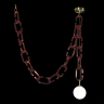 Подвесной светильник Loft it Chain 10128C Red 