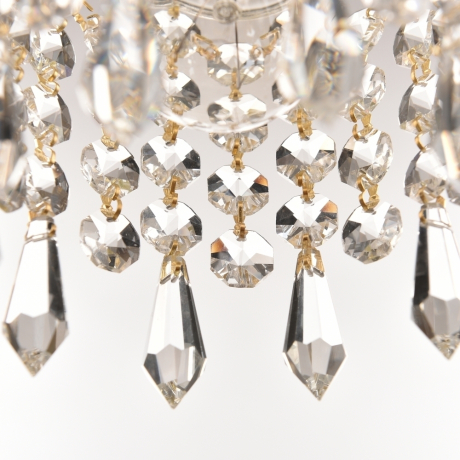 Подвес 14781P/16 G Drops Bohemia Ivele Crystal 