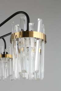 Люстра на штанге с лампочками Omnilux OML-67717-08+Lamps