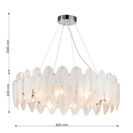 Подвесная люстра Favourite Beluta с поддержкой Маруся 3018-10P-М 