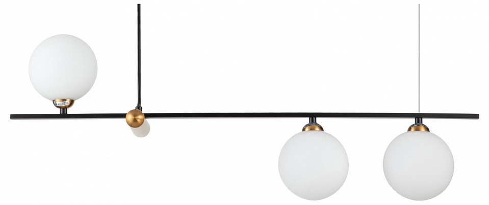 Подвесной светильник Indigo Opaco 11015/3P Black 