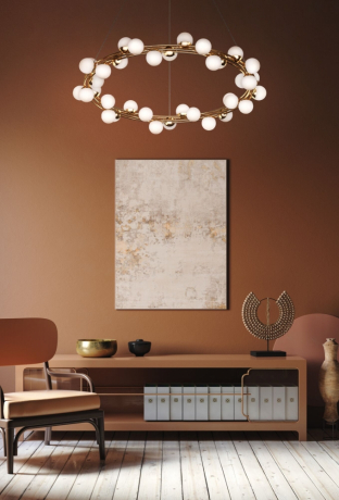 Подвесной светодиодный светильник Maytoni Tessara MOD081PL-L50G3K 