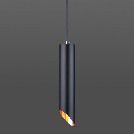 Подвесной светильник Eurosvet 7011, 7005 7011 MR16 BK/GD черный/золото 