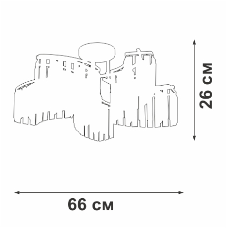 Люстра Vitaluce V5884-0/10PL 